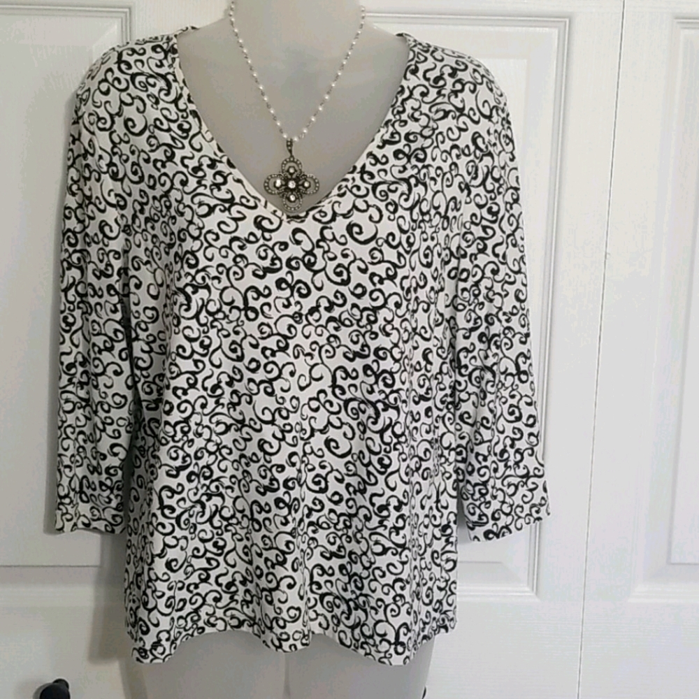 The Limited 3/4 Sleeve XL Top